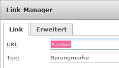 anker setzen url